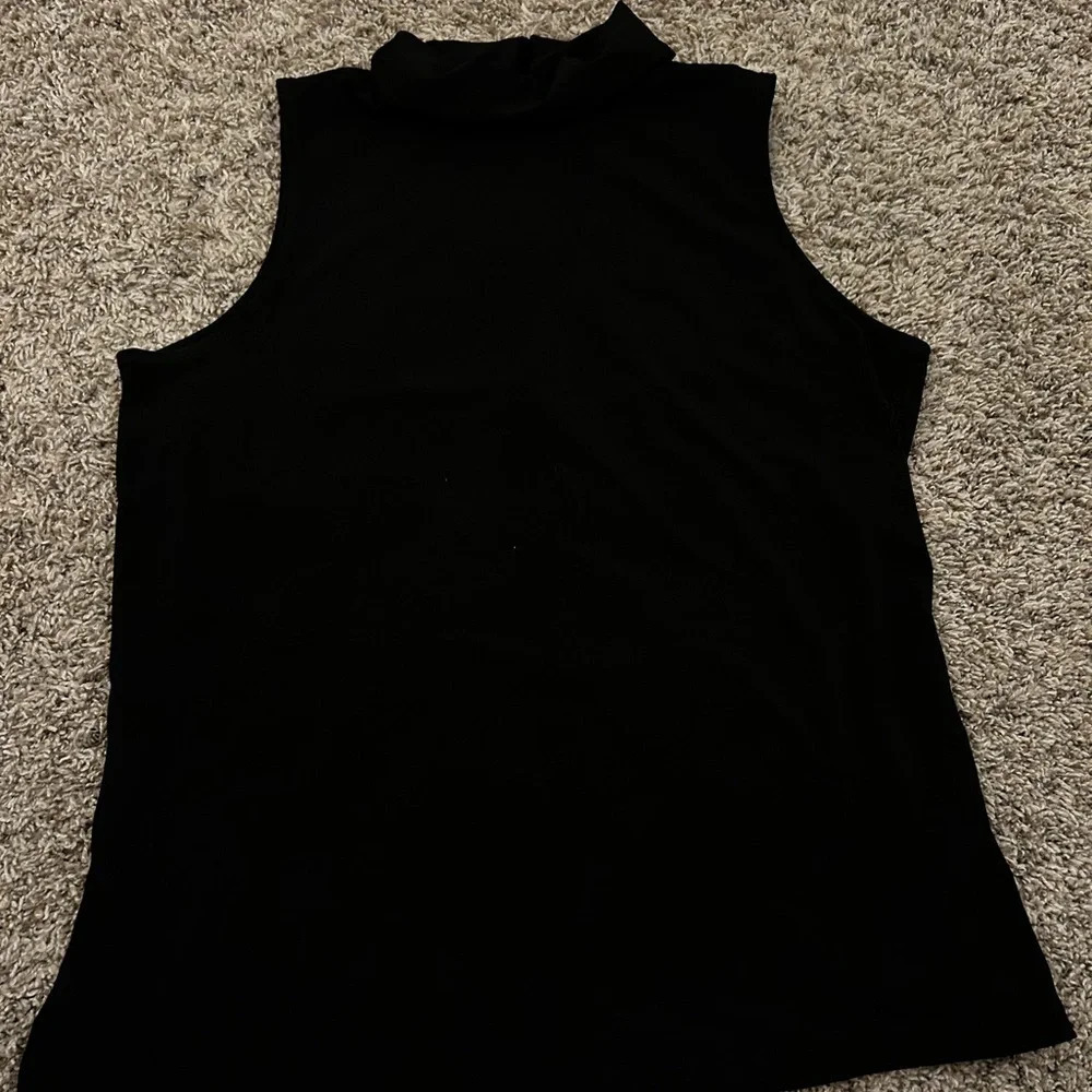 Black tank top